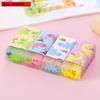 Lovely Gift Sandwich Strawberry Watermelon Dinosaur Basketball Crystal Student Rubber Stationery Prizes Wholesale Manufacturer
