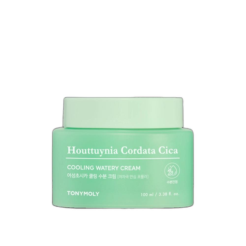 Tony Moly Houttuynia Cordata Cica Cooling Moisture Cream 100ml Skin Soothing Calm
