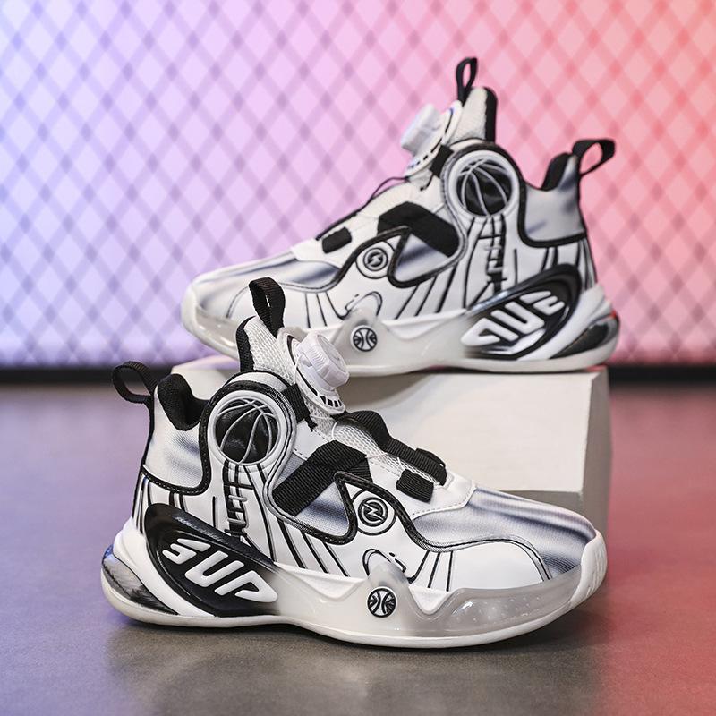 Children's basketball shoes, youth fashion versatile boys' sports shoes, middle-aged and older children's primary school physical education class ru