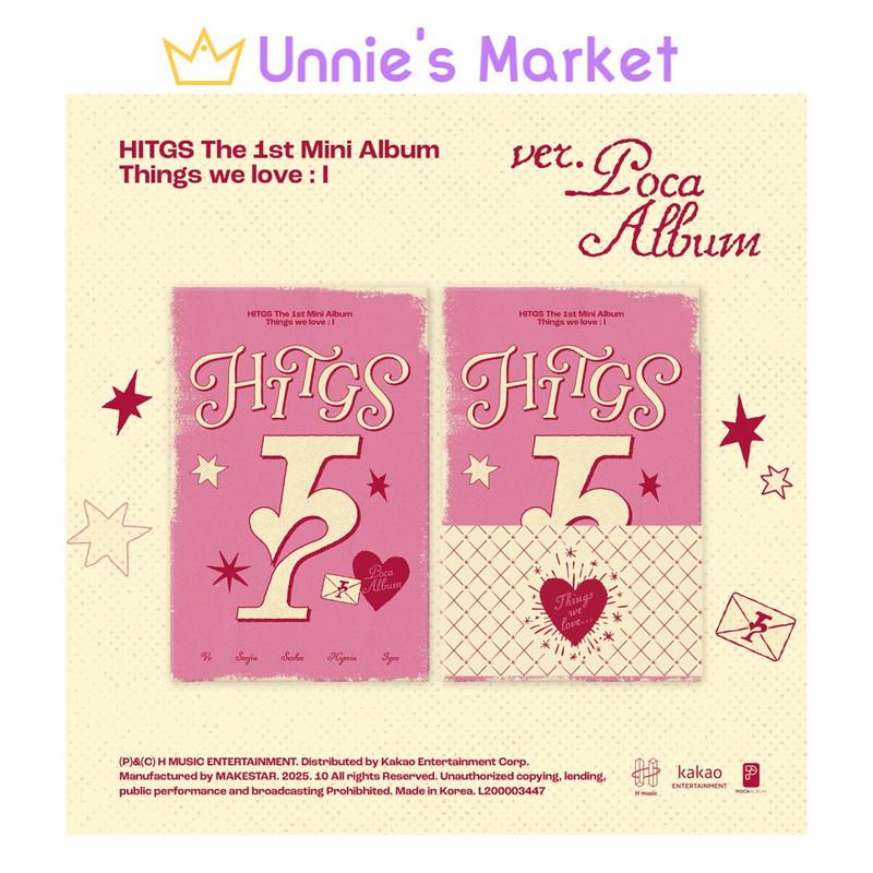 

HITGS - То, что мы любим : я (ПОКА) / 1-й мини-альбом + Бесплатный подарок 1EA