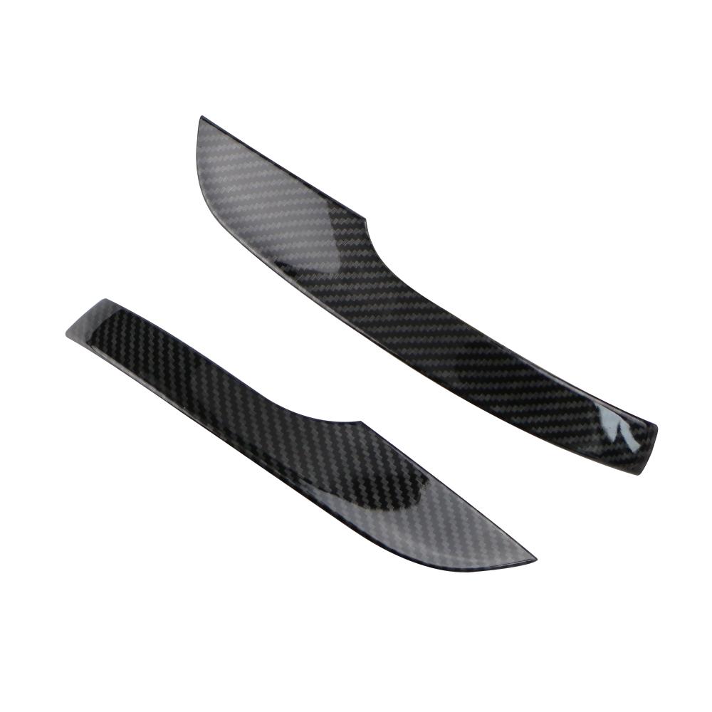 Car Rearview Mirror Anti-Scratch Trim Sticker Cover for Ford Focus MK4 2019 - 2021 2Pcs Side Mirror Strip ABS Chrome Accessories