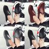 Mockasiner för män Loafer Driving Gommino Comfort Flats Casual Snörning Plus Size Läderskor för män Over Size