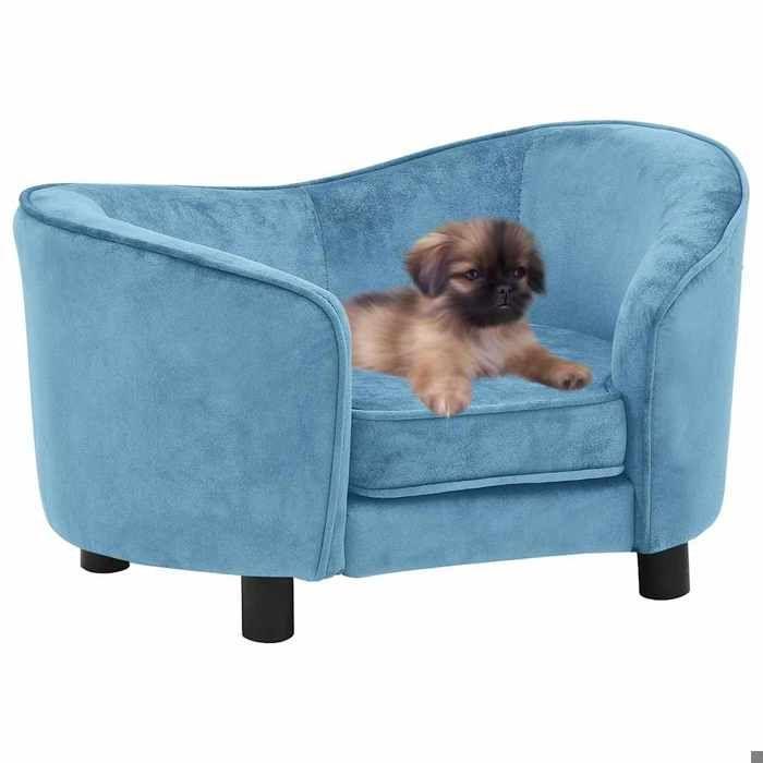 Canapé pour chien - vidaXL - Turquoise - 69x49x40 cm - Peluche - Intérieur