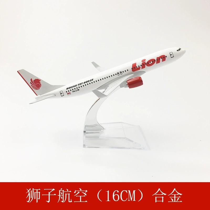 

Souvenir Planes 20cm 737 B737 Lion Airways Alloy Metal Airplane Model Diecast Aircraft Collection Display львиный