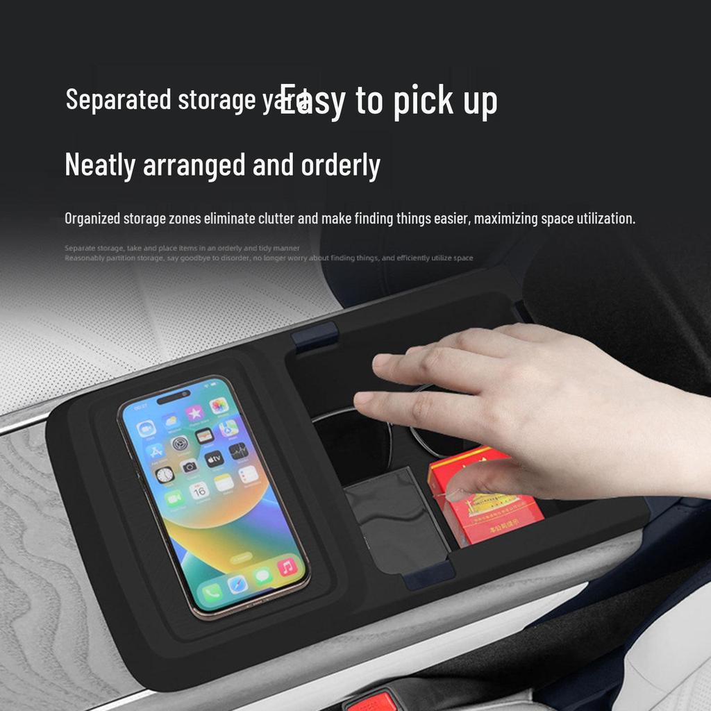 Silicone Pad for Zeekr 9X Armrest and Center Console Storage