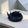 Decorative Jewelry Storage Tray Dark Style Ring Display Plate  Gift for Dragon Lovers