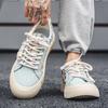 Low top canvas men's shoes 2025 new casual non-slip board shoes soft sole student sports linen breathable fashion shoes