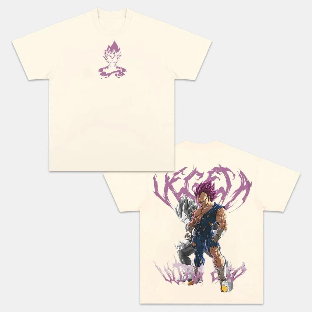 Tricou Bumbac cu Mânecă Scurtă Imprimeu Dragon Ball Z Son Goku Vegeta Unisex Haine Femei Harajuku Yk Tee Tricou Casual Vintage Topuri