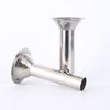 Stainless Steel Rib Tube Sausage Pig Intestine Casing Funnel 22#
