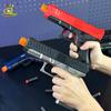 Soft Bullet Toy Gun Outdoor Combat Weapon Shooting Game Toys with Silencer Foam Ejection Toy Gun Toy for Adult Boys