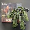 8 IN 1 Transformation Devastator Robot Car Playthings Anime Action Figures Classic Engineering Vehicle Model Boys H6001-8C