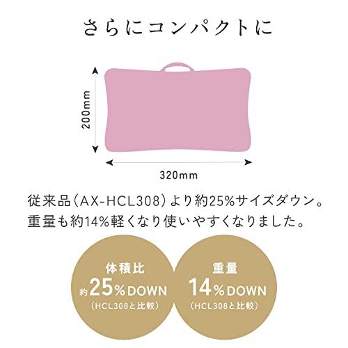 Atex AX-HCL318rg, a Limited Edition Floral Massager Featuring a Mini Lourdes-inspired Massage Cushion for the Waist, Shoulders, and Back. Made In Japa