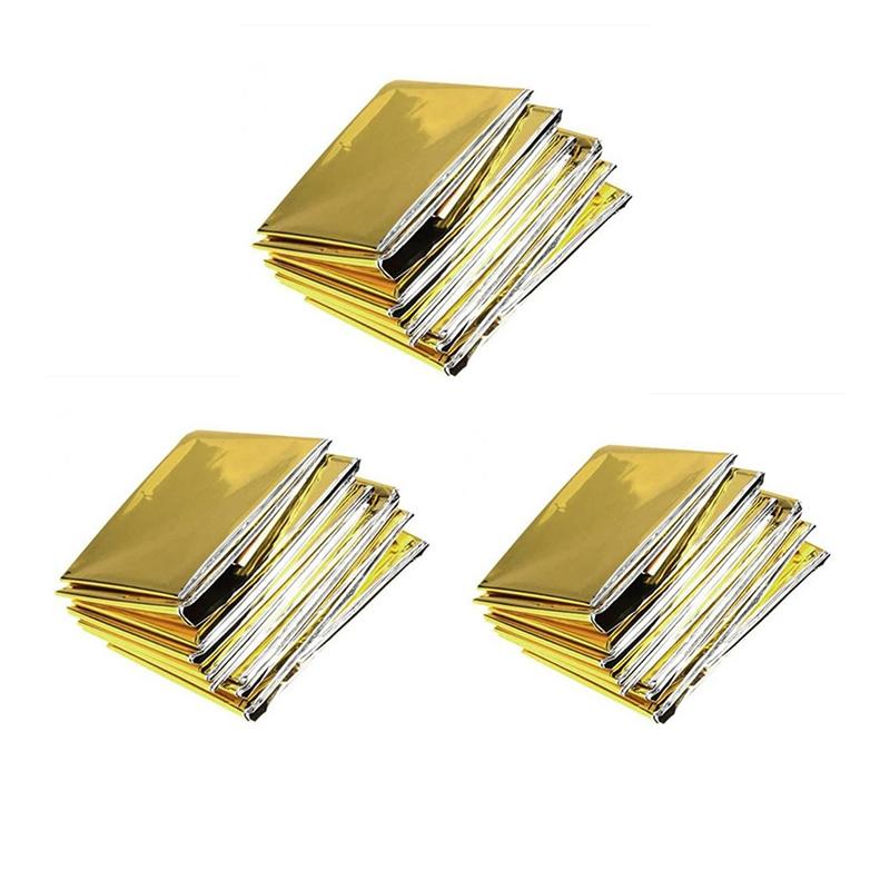 Vanntett Nødoverlevelse Redningsfolie Termisk Varme Førstehjelp Redning