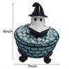 LED Halloween Ghost Night Light Battery Powered Cute Ghost Lamp Multi-Purpose Ghost Bathtub Accent Lamp for Home Bathroom Decor