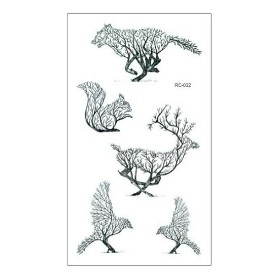 Waterproof Color Tattoo Stickers for All Ages