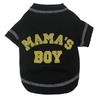 Dog Clothes Pet Apparel - Round Neck Ribbed Elastic Thin Cotton T-shirt in Stock