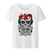 Metal Band Damen T-Shirt 2023 Neu Slayer Herrenbekleidung Sommer T-Shirts ModaL Punk Rock Y2k Oberteile Grafik Harajuku Tees