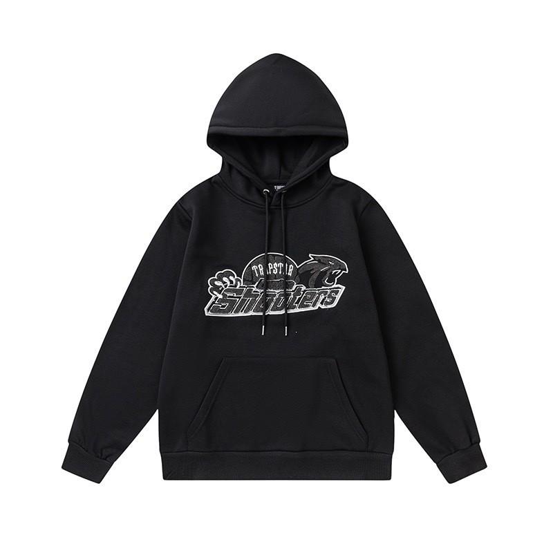 Mens Oversized Hooded Sweatshirt Jogger Set With Embroidered Letter Streetwear Casual Outfit