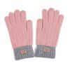 Knitted Touchscreen Gloves Winter Warm Thick Mittens