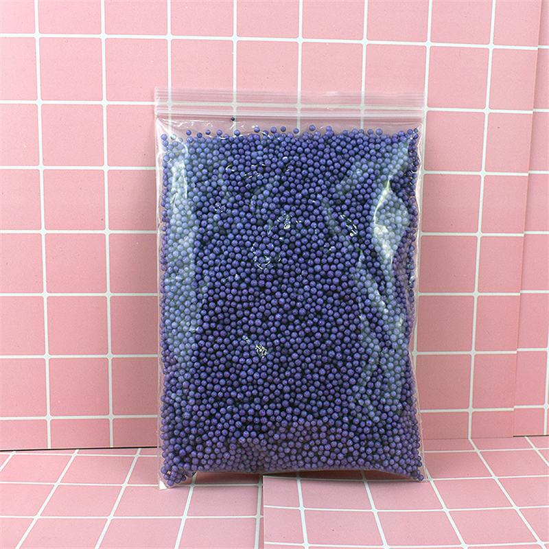1pack Polystyrene Styrofoam Balls Bottle DIY Snow Mud Particles Acssories Slime Balls Small Tiny Foam Beads For Foam Filler