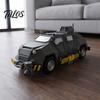 Модель автомобіля з обертовими колесами, 3D-друк Шторм із датчиком вітру та котячими колесами, Міцна іграшка з PLA, Реалістична копія автомобіля-торнадо для столу