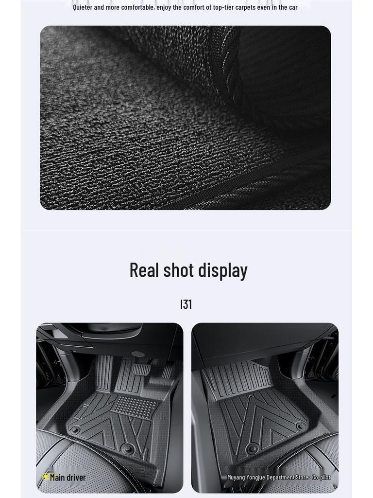 2025 Geely Xingrui TPE Floor Mats: Full Coverage Interior Decoration