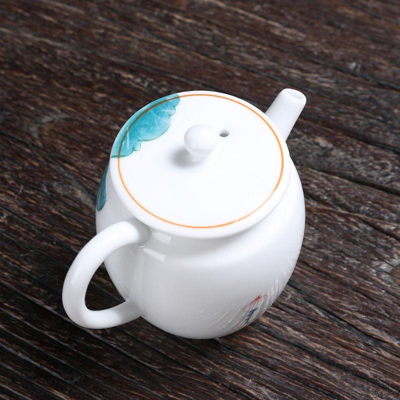 190ml Hand-Painted Ceramic Teapot Japanese Simple Kung Fu Tea Set