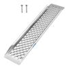 LIEKUMM Motorcycle 100cm Long X with Ladder Rails and 300kg Load Aluminum Bike Ladder with for Carrying Farm Lawn and Snowblowers Ramp, 21.5cm Wide,