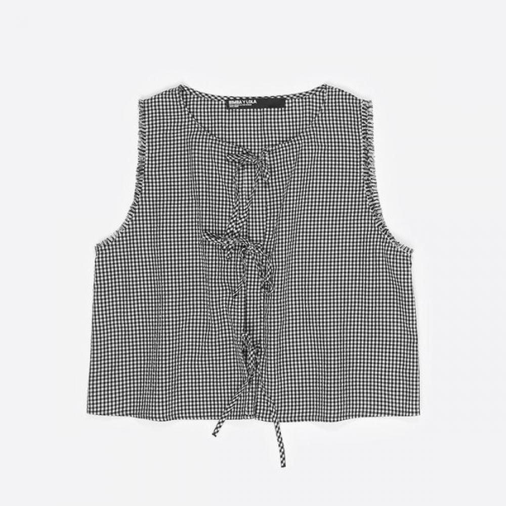 

Bimba Y Lola Check Top Black B265awb025bkb Black/XS