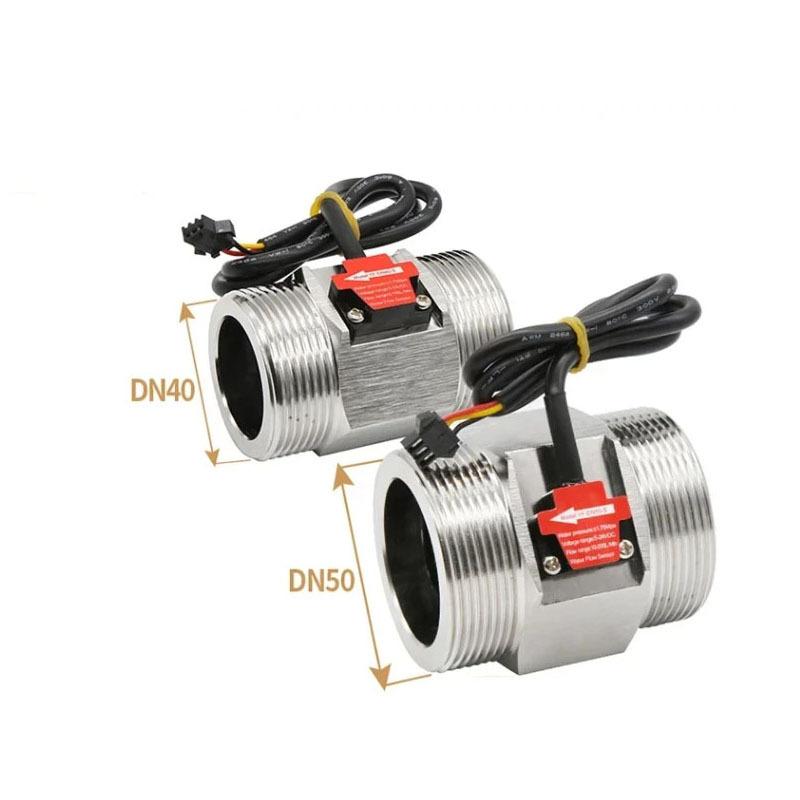 Intelligent flowmeter Table 1-inch water flow sensor measuring flow temperature flow velocity integrated flowmeter