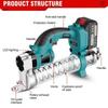 960W Cordless Rechargeable Electric Grease Machine Portable High Pressure Car Lubricating Oil Tool