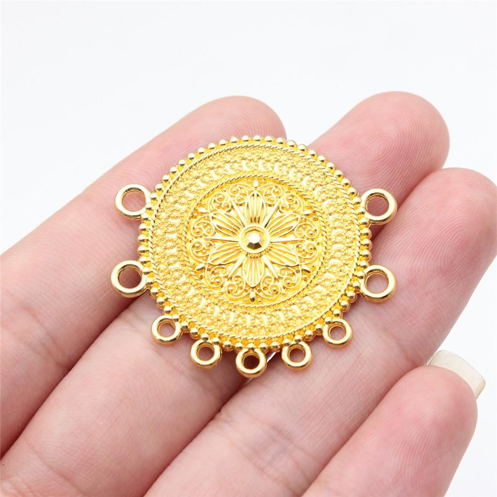 Accessories Parts Four-Hole Necklace Connector Wedding Jewelry Findings TA023