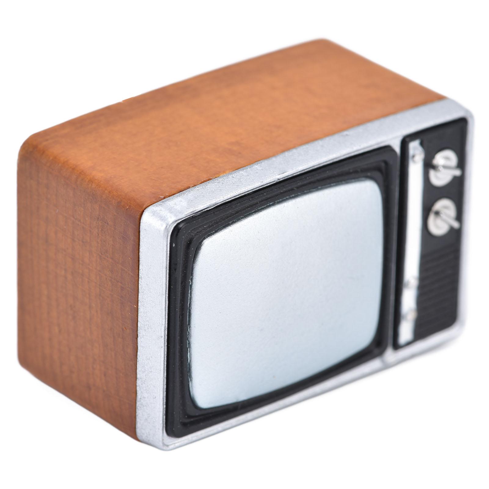 

Кукольный телевизор Милый стиль Яркий внешний вид Прочный Маленький Компактный Интересная Веселая Игрушка для Столовой Подарок