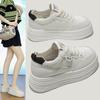 Summer new versatile casual bread shoes heightening muffin sports board shoes platform white shoes women