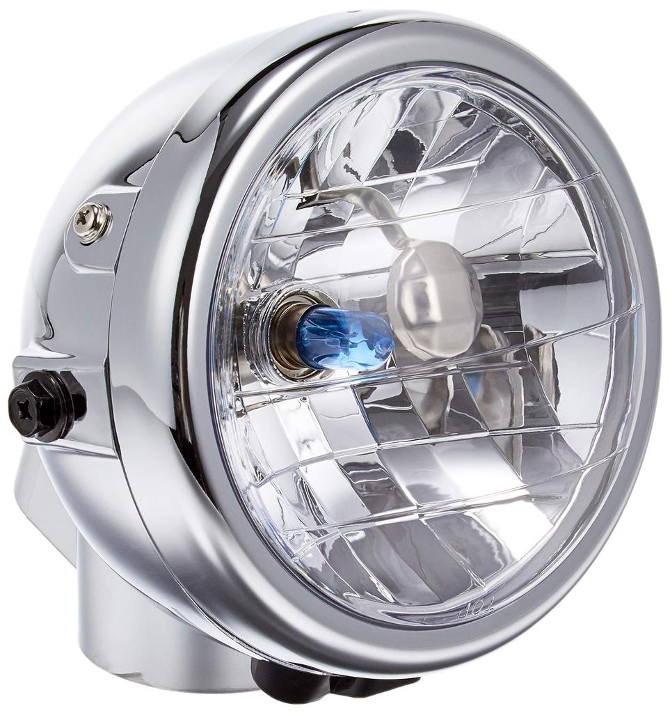 Bike Parts Center Chrome Headlight Assy for Honda 313103 Monkey/Gorilla/Ape