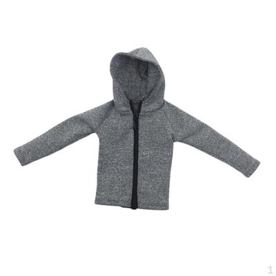 1/6 Herren Sportjacke mit langen Ärmeln für 12-Zoll Actionfiguren Körper