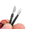 2x Universal 8mm Aluminum Smoke Mini LED Motorcycle Turn Signal Indicators Blinker Lights