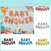 Baby Shower 16in Aluminum Foil Letter Balloons For Infant Celebration Decor