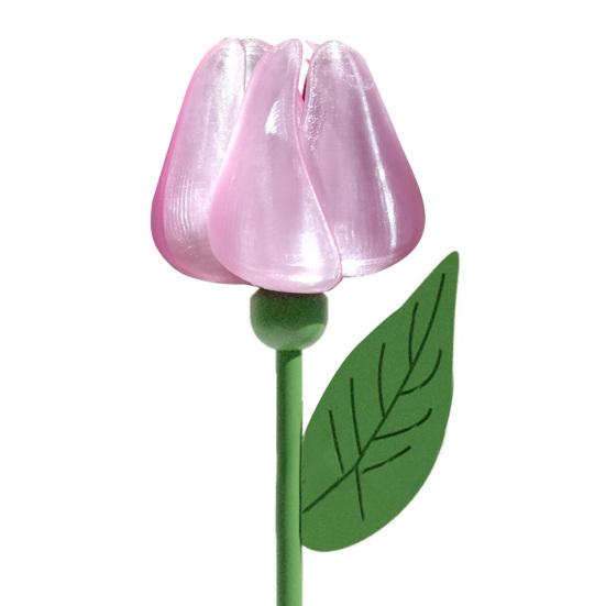 Girasole a Vento Decorazione Giardino Mulino a Vento Fiore Girandola da Esterno Tulipano con Punte per Cortile Giardino Aiuole Fioriere da Finestra