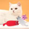 Mint Cat Toy - Cute, Wear-Resistant Teething Plaything in Pure Cotton