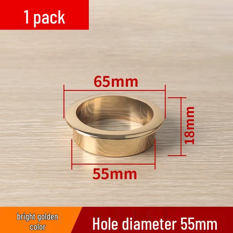 Round Plastic Desk Grommet Cover for Cable Management