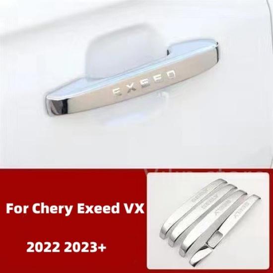 For Chery Exeed VX 2022 2023+ Door Handle Bowl Scratch Stainless Steel Protective Stickers Handle Anti-collision