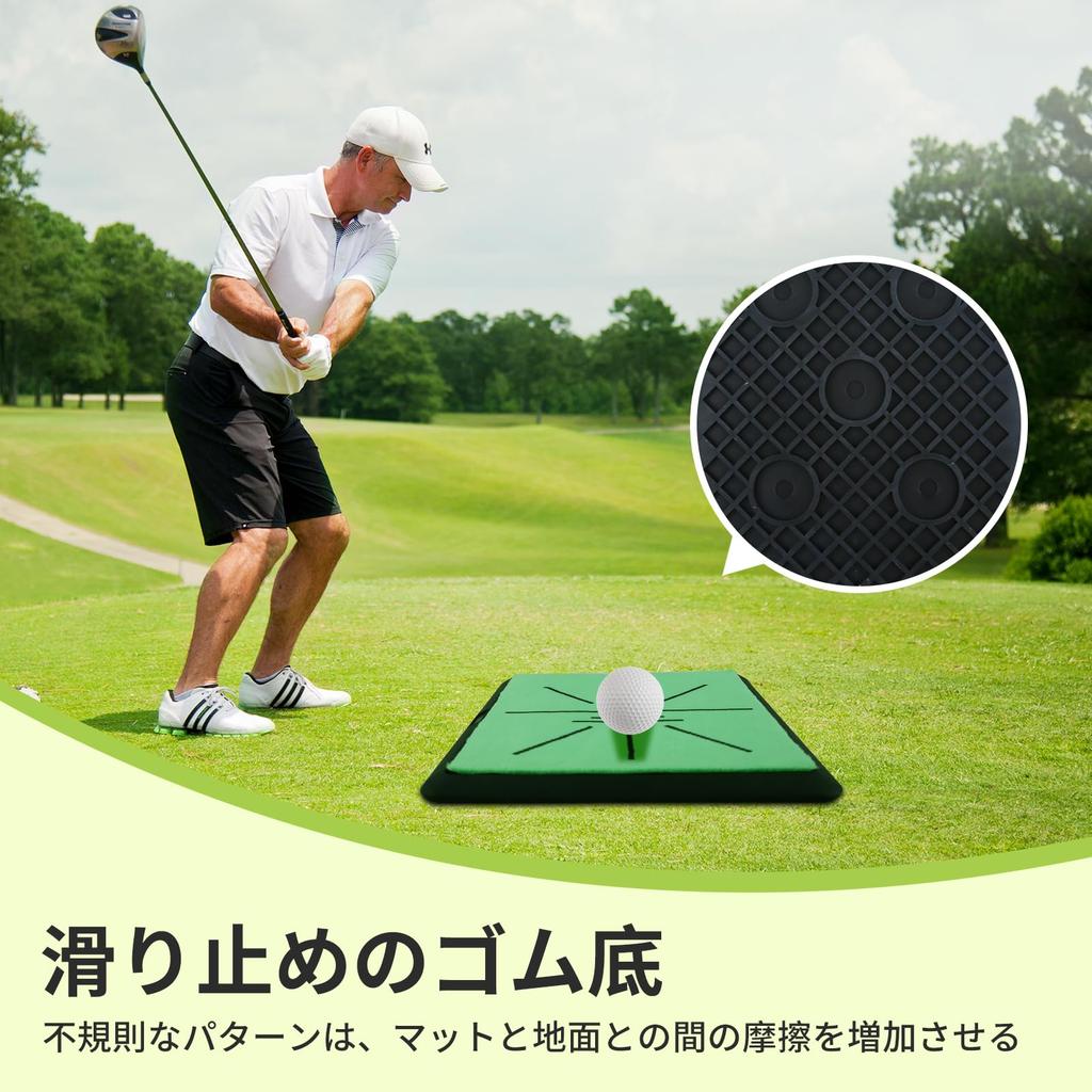 Portable Golf Practice Mat, 30x40cm, for Indoor and Outdoor Use, Tracking and Tracking Your Shots, Perfect for Swing Practice and Duffing