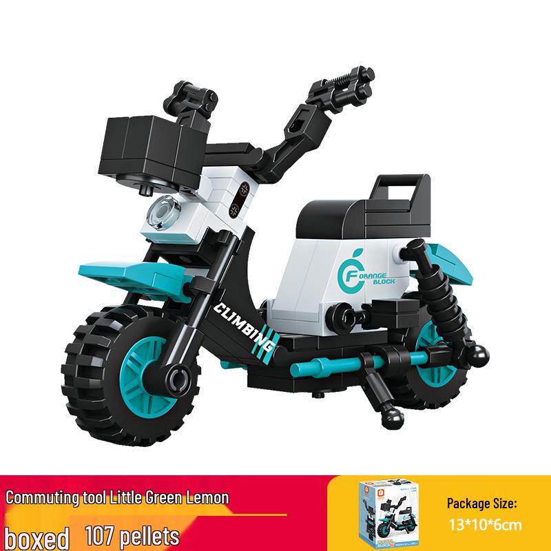 Fang Cheng Educational Building Blocks City Guard Car Puzzle Toy for Boys