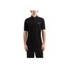 Armani Exchange AE Logo Button Short Sleeve Polo Shirt Men tops Black XM000330-AF10366-UC001