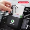 Car Interior Storage Bag Air Outlet Debris Bag Hanging Organizer Box for Skoda SCALA Superb Octavia 2 3 A4 A5 Fabia Kamiq Kapoq Kodiaq Rapid