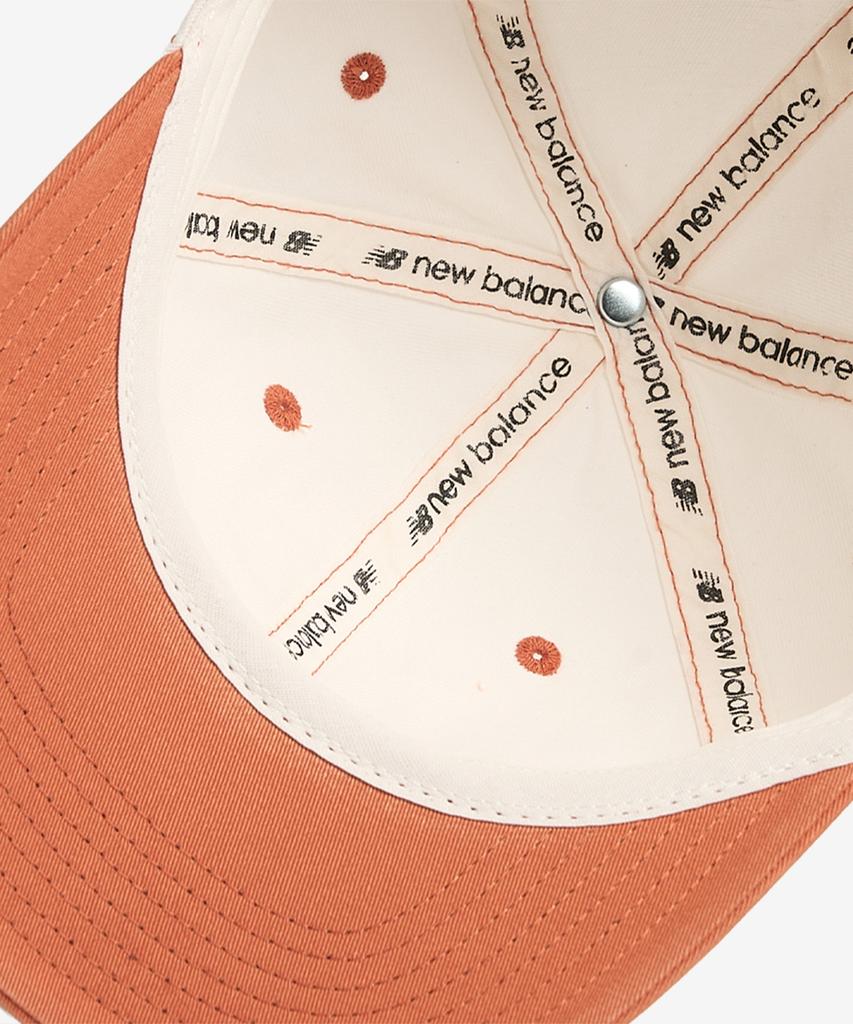 Nyuballanseu Nbgdgs1102 / Kappe mit Buchstaben-Logo (Orange)