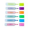 12Pcs Random Color Non-Repeating Large Capacity Highlighter Pens for Highlighting, Slanted Tip Markers for Students, Colorful Thick Tip H