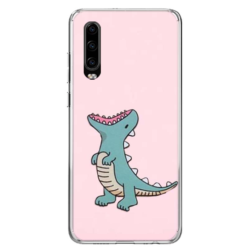

Детский чехол с милым животным динозавром для Huawei P30 P20 P10 P40 P50 Pro Mate 20 40 30 10 Lite, популярные Fundas Art Gift Huawei P30 Lite