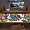 Mr. Men Little Miss Large Size Mouse Pad Large Gaming Table Cushion Non-slip Laptop Tablet Big Mousepad XXL Mat Mini PC Playmat With Lock edge